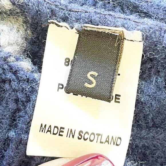 Harry Potter Lochlaven‎ of Scotland Womens Ravensclaw Sweater Sz S Wool Blue - Picture 5 of 7